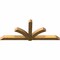 Ekena Millwork Redmond Rough Sawn Timber Gable Bracket, Western Red Cedar, 108"W x 45"H x 6"D x 6"F, 10/12 Pitch GBW108X45X0606RED00RWR - alternate 2